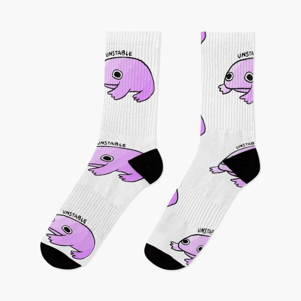 Item preview, UNSTABLE | Cute Purple Gradient Frog, Frog Sticker, Funny Frog Art  designed and sold by iristocat.