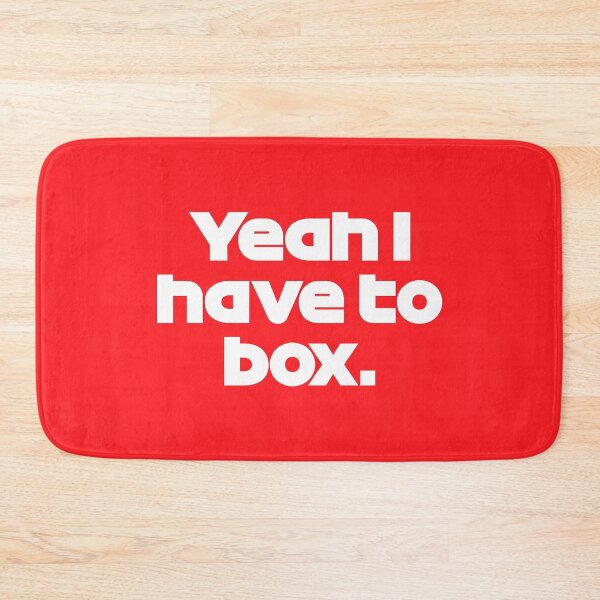 Item preview, Driver #55 Yeah I Have to Box | Best Team Radio Bahrain 2023 Season (Red BG) designed and sold by FilipeFerreira.