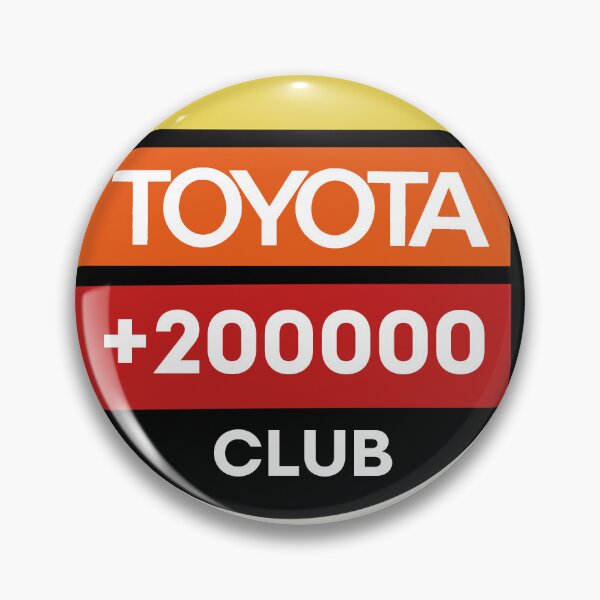 Item preview, Toyota High Milage Club 200,000 designed and sold by Daynabahr.