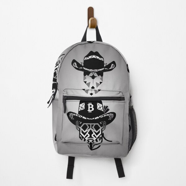 Item preview, Bitcoin Cowboy in Black and White  designed and sold by whatcryptodo.