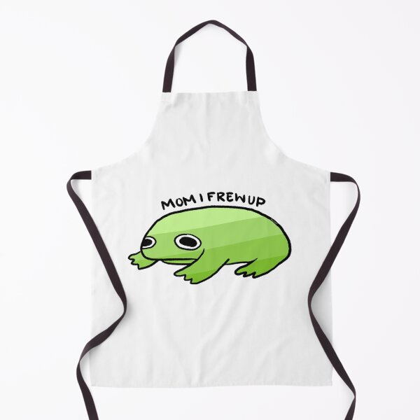 Item preview, Mom I Frew Up | Cute Green Gradient Frog, Frog Sticker, Funny Frog Art designed and sold by iristocat.