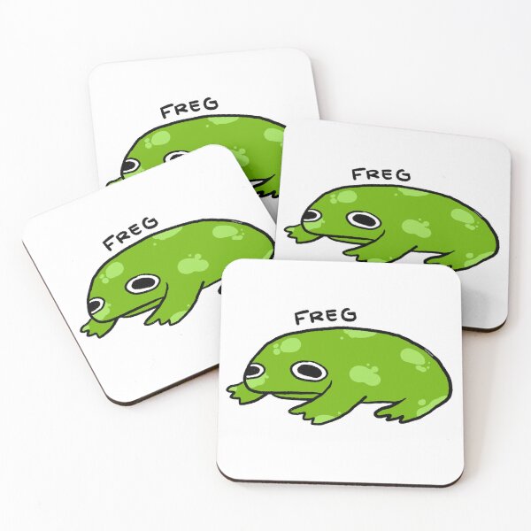 Item preview, FREG | Cute Green Spotted Frog, Frog Sticker, Funny Frog Art, Speckled Frog designed and sold by iristocat.