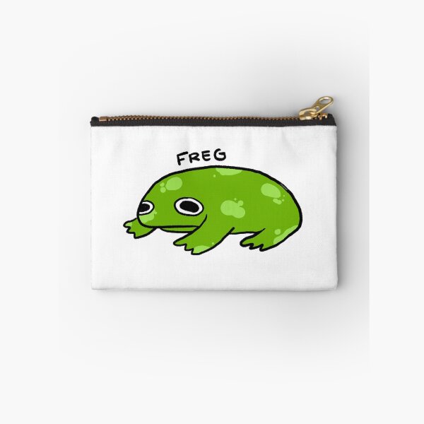 Item preview, FREG | Cute Green Spotted Frog, Frog Sticker, Funny Frog Art, Speckled Frog designed and sold by iristocat.