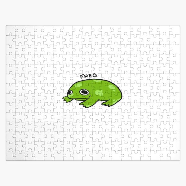Artikel-Vorschau von FREG | Niedlicher grüner gepunkteter Frosch, Frosch-Aufkleber, lustige Frosch-Kunst, gesprenkelter Frosch, designt und verkauft von iristocat.