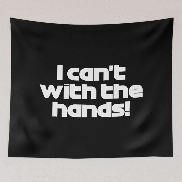 Item preview, Driver #18 I Can't With the Hands! | Best Team Radio Bahrain 2023 Season (White - Black BG) designed and sold by FilipeFerreira.
