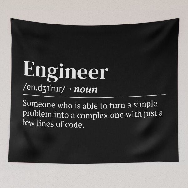 Item preview, Engineer Funny Urban Dictionary Meaning designed and sold by SpeakSarcasm.