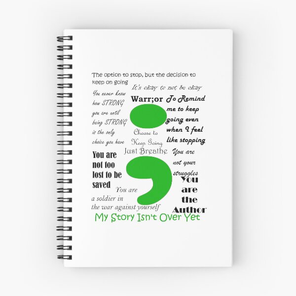 Item preview, Semicolon Depression Awareness designed and sold by and-then-some.