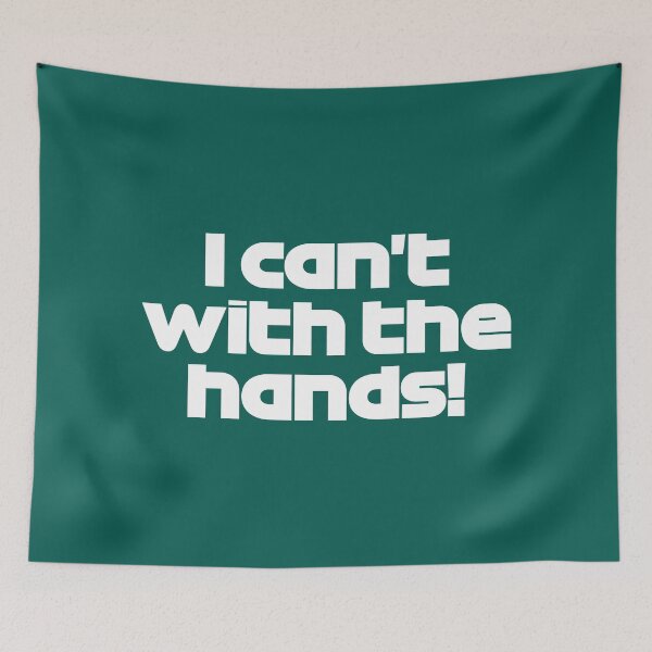 Item preview, Driver #18 I Can't With the Hands! | Best Team Radio Bahrain 2023 Season (Emerald Green BG) designed and sold by FilipeFerreira.