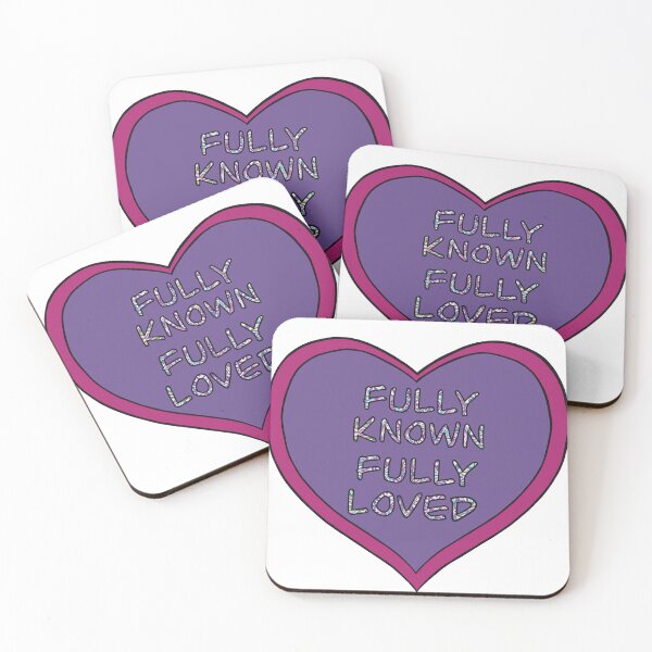 Item preview, Fully Known Fully Loved Christian Sticker designed and sold by TraceyAyre.