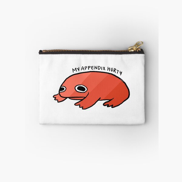 Item preview, My Appendix Hurts | Cute Red Gradient Frog, Frog Sticker, Funny Frog Art  designed and sold by iristocat.