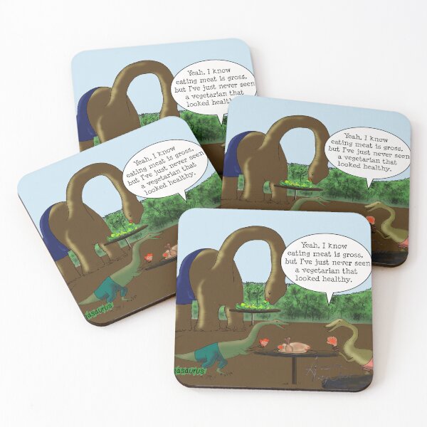 Item preview, Comic Art Vegetarian vs. Carnivores designed and sold by VicesAndVerses.