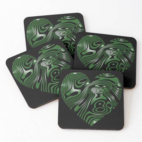 Item preview, Dark Malachite Heart designed and sold by ArynsDS.