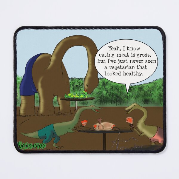 Item preview, Comic Art Vegetarian vs. Carnivores designed and sold by VicesAndVerses.