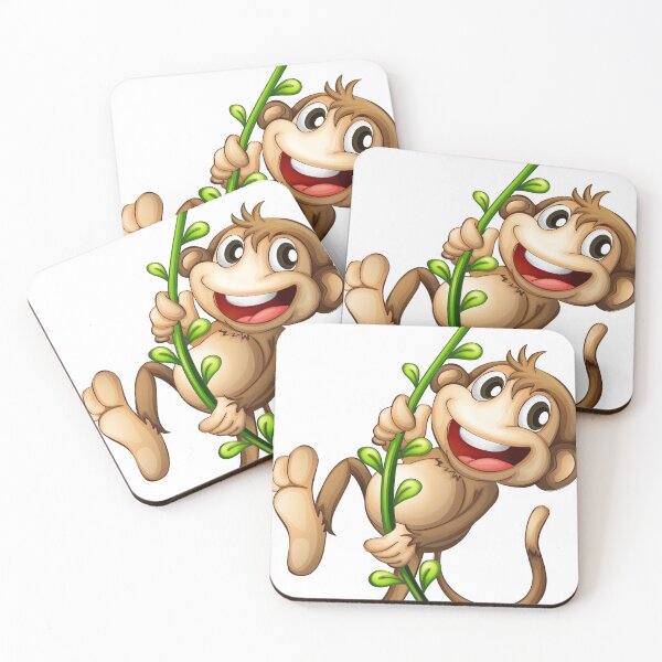 Item preview, Monkeying Around: Add Some Playful Charm with this Monkey Sticker  designed and sold by tchmox.