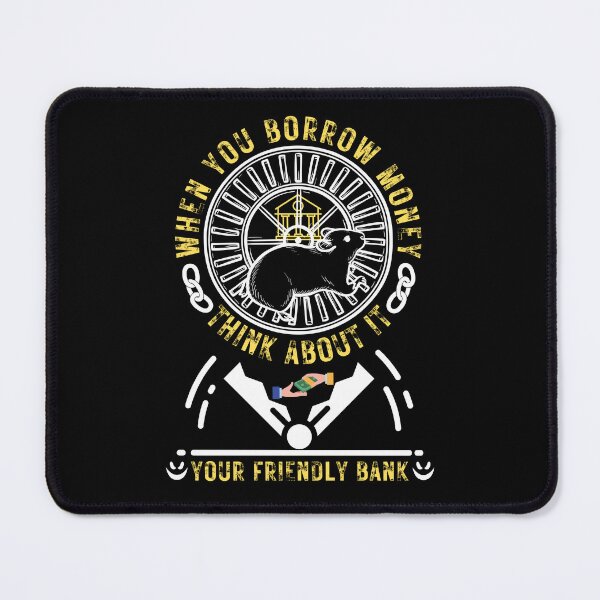 Item preview, The Rat Race "Bank Debt" designed and sold by KMRmerchDesigns.