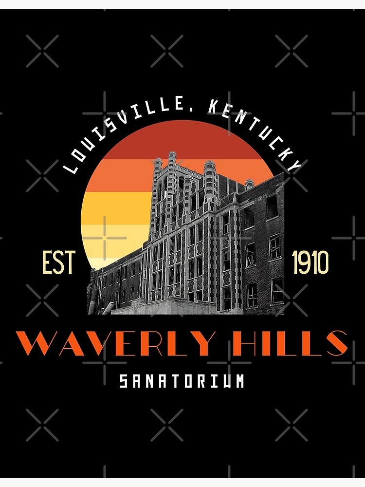 Waverly Hills Sanatorium Art Deco Throw Blanket for Sale by