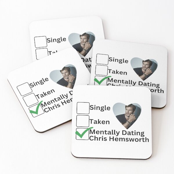 Item preview, mentally dating Chris Hemsworth celebrity crush designed and sold by shyflamingo.