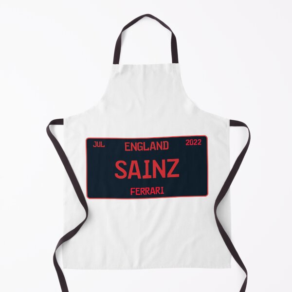 Item preview, Carlos Sainz first win license plate white designed and sold by ff1merch ..