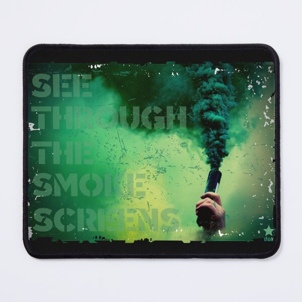 Item preview, See Through The Smokescreens (on Black) designed and sold by Deadstar1.
