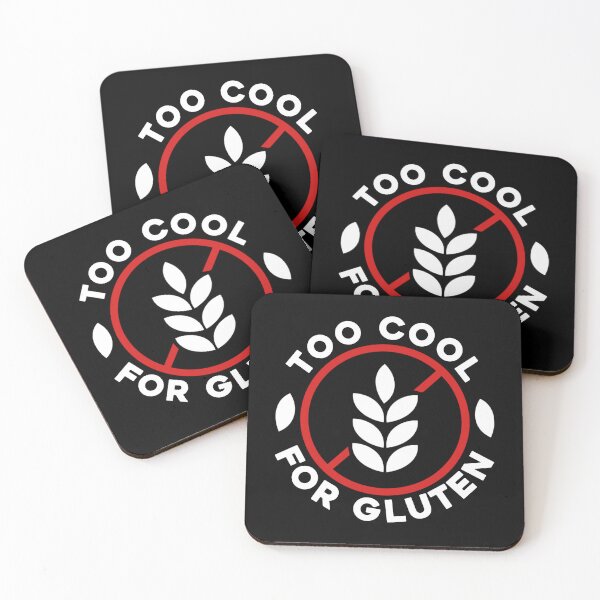 Artikelvorschau, Glutenfrei Zu cool für Gluten entworfen und verkauft von DamnGoodDesign.