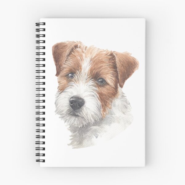 Item preview, Cute Rough Coated Jack Russell Terrier Watercolor Art designed and sold by doglovershirts.