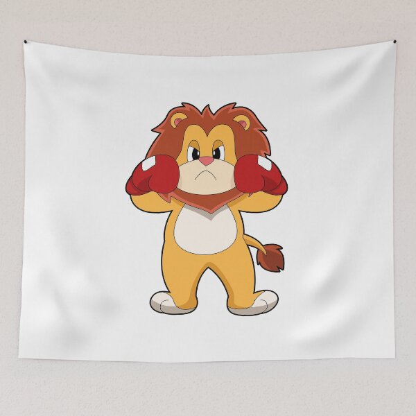 Item preview, Lion Boxer Boxing gloves designed and sold by Snabdesign84.