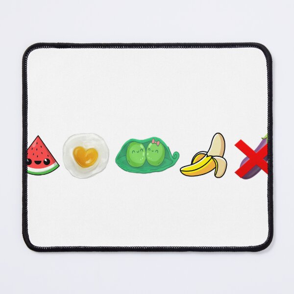 Item preview, Watermelon eggs THERES peas and bananas, no aubergine  designed and sold by Lee Rose.