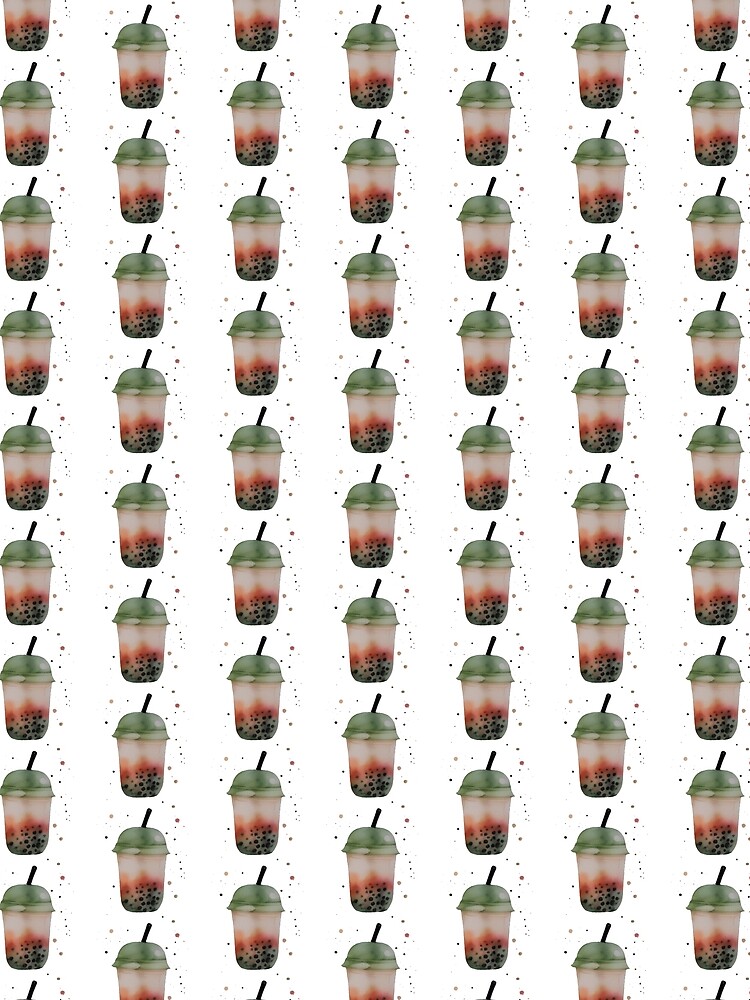 Thumbnail 3 of 3, Scarf, Boba Tea designed and sold by Rico-Broham.