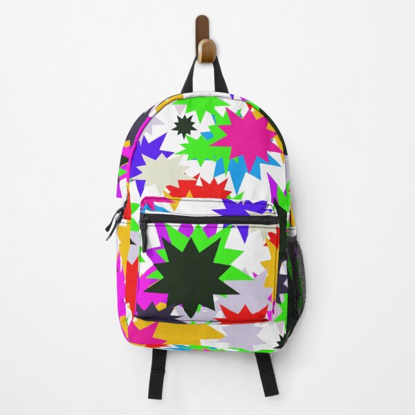 Item preview,  multicolor stars,  colorful,  blue,  summer,  cute,  designed and sold by BIZARRE PRINTS.