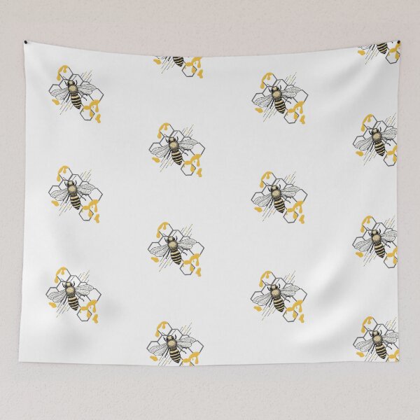 Item preview, Bee and honey designed and sold by KHansenDesignCo.