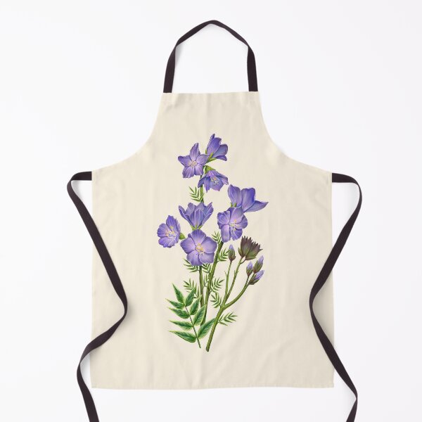 Item preview, Purple Jacob's-ladder Greek Valerian Scientific Illustration designed and sold by Nick Garnhart.