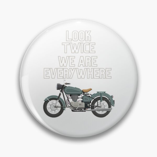 Item preview, Look Twice for Motorcycle designed and sold by JettieDesignCo.