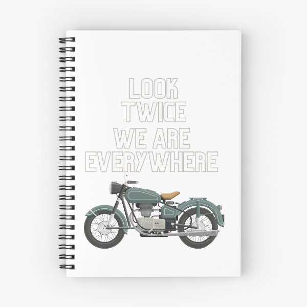 Item preview, Look Twice for Motorcycle designed and sold by JettieDesignCo.