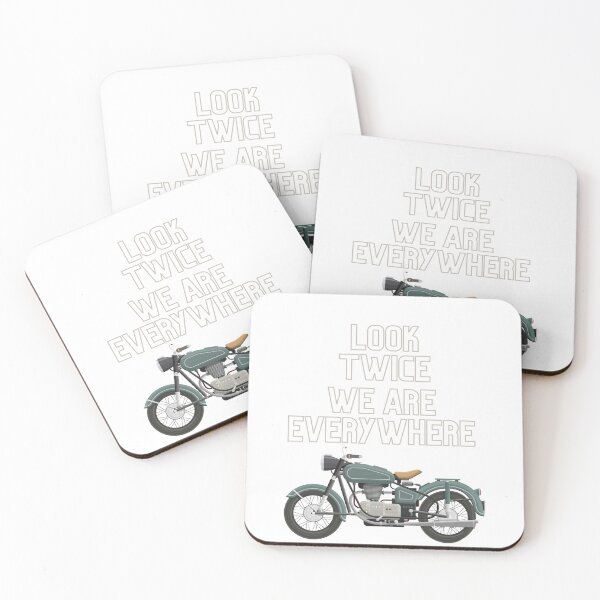 Item preview, Look Twice for Motorcycle designed and sold by JettieDesignCo.