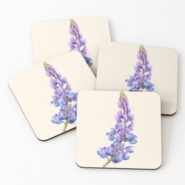 Item preview, Purple and blue sundial lupine Scientific Illustration designed and sold by Nick Garnhart.