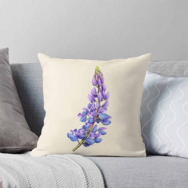 Item preview, Purple and blue sundial lupine Scientific Illustration designed and sold by Nick Garnhart.