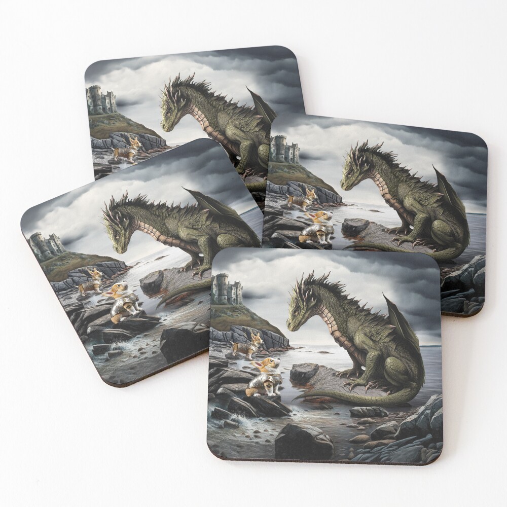 Item preview, Coasters (Set of 4) designed and sold by RenaissancePup.