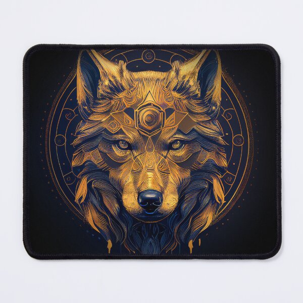 Item preview, Golden Wolf designed and sold by PhotoArtMC.