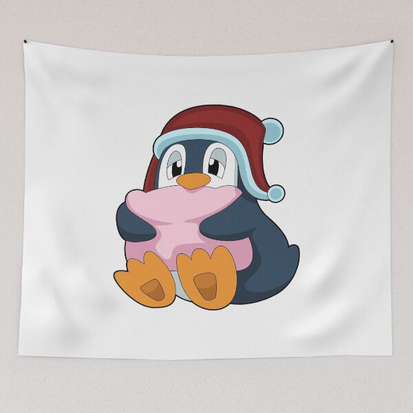 Item preview, Penguin Sleeping Pillow designed and sold by Snabdesign84.
