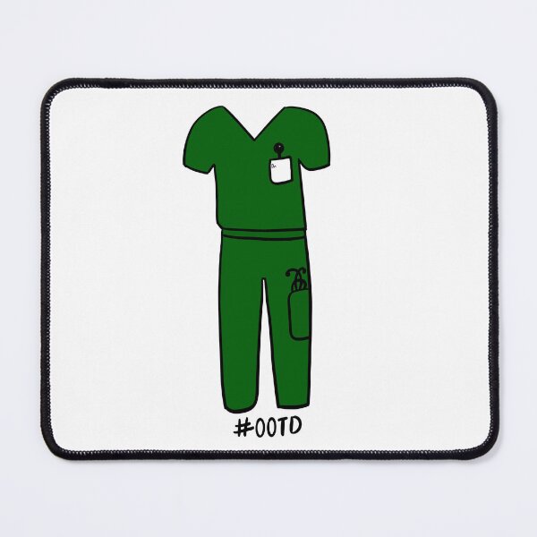 Item preview, Ootd scrub designed and sold by Mermaidssparkle.