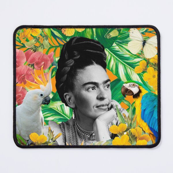 Item preview, Frida Kahlo Orange Jungle designed and sold by Muycote.