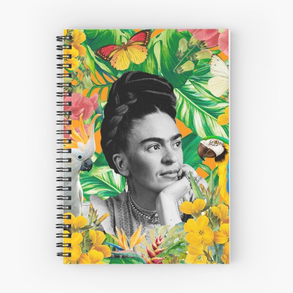 Item preview, Frida Kahlo Orange Jungle designed and sold by Muycote.