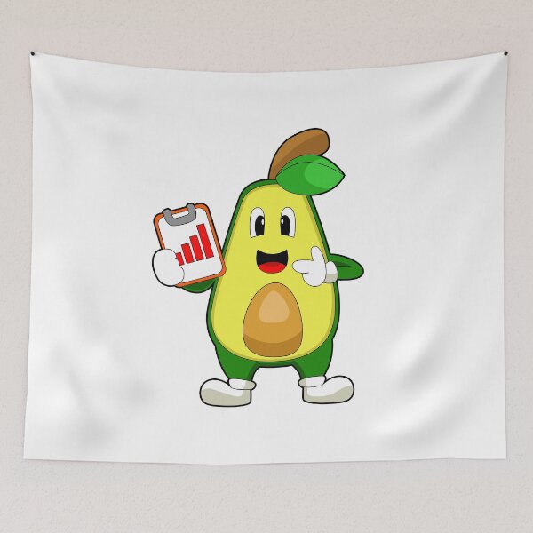 Item preview, Avocado Secretary Chart Office designed and sold by Snabdesign84.