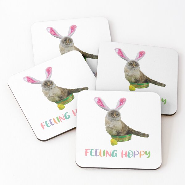 Item preview, Annoyed cat Easter gift idea, gift idea for man & woman designed and sold by FabsDesignlab.