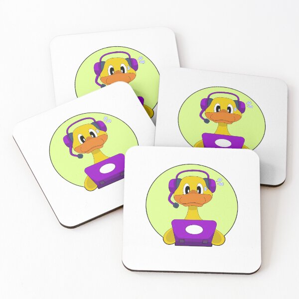Item preview, Duck Secretary Laptop designed and sold by Snabdesign84.