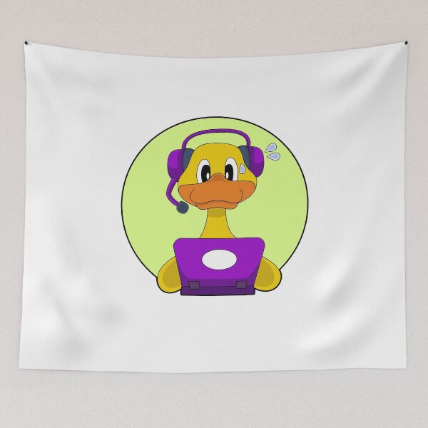 Item preview, Duck Secretary Laptop Office designed and sold by Snabdesign84.