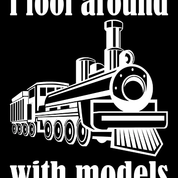 Artwork thumbnail, Model Train Funny Train Collector by DamnGoodDesign