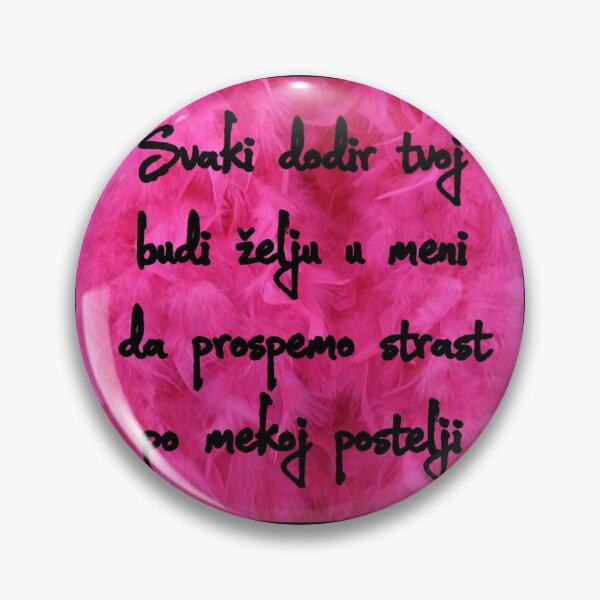Item preview, Lyrics - Svaki dodir tvoj budi želju u meni da prospemo strast po mekoj postelji (Nema razloga) designed and sold by Marija Barisic.