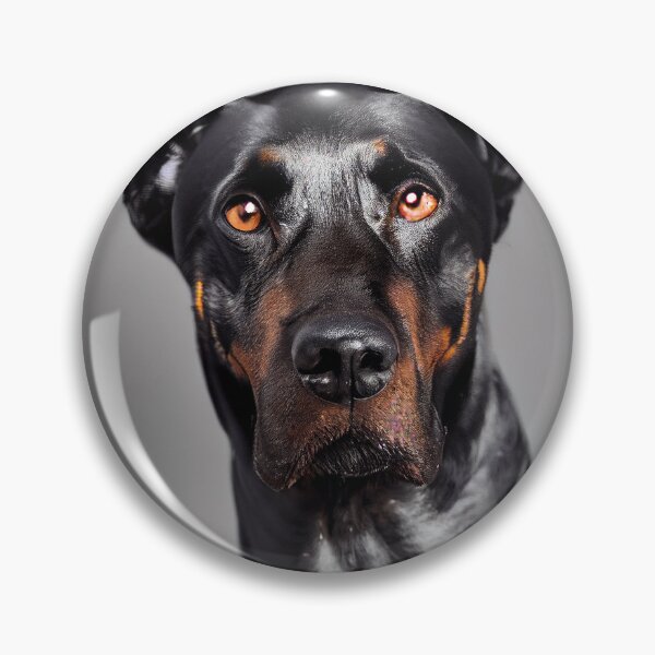 Item preview, Noble Protector, dobermann portrait designed and sold by EmeraldeaArt.