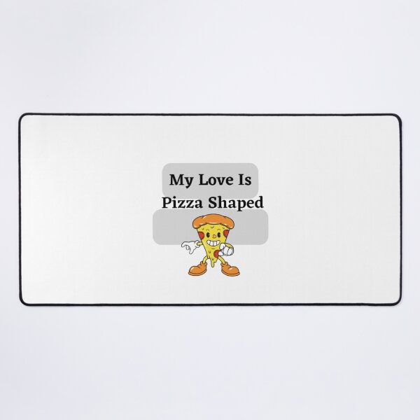 Item preview, My Love Is Pizza Shaped designed and sold by HOMEDESIGNPRINT.